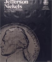 JEFFERSON NICKELS IN BOOK - 16 NICKELS TOTAL