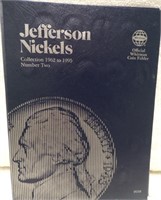 JEFFERSON NICKELS IN BOOK - 39 NICKELS TOTAL