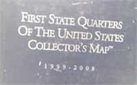 STATE QUARTERS IN BOOK, TOTAL OF 50 QUARTERS
