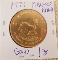 1979 1 OZ GOLD KRUGERAND