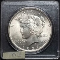 1923-P Peace Silver Dollar Gem BU