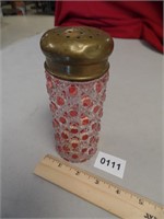 Cranberry Glass Shaker