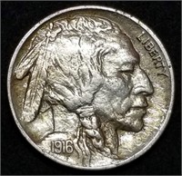 1916-P Buffalo Nickel from Set, High Grade