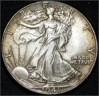 1941-P Walking Liberty Silver Half Dollar High