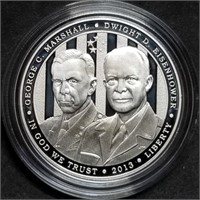 2013-P 5-Star Generals Proof Silver Dollar MIB