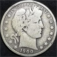 1900-O Barber Silver Half Dollar from Set