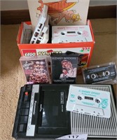 Cassette Player w/ Tapes