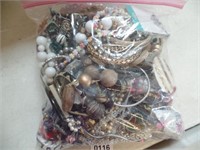 Approx. 5 lb bag of Costume Jewelry