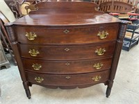 18 TH CENT. MAHOGANY CHEST