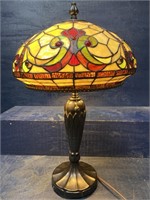 SIGNED DALE TIFFANY LARGE TABLE LAMP