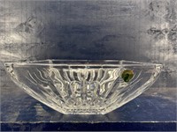 WATERFORD CRYSTAL LISMORE LARGE SQUARE CENTER BOWL