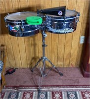 Snare Drums With Cowbell