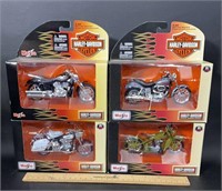 1:18 Harley Davidson Motorcycle Models