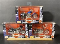 1:18 Harley Davidson Motorcycle Models