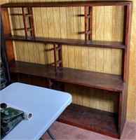 Custom 4 Tier Wooden Shelf