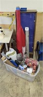 Assorted material & upholstery tools