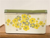 Vintage Floral Tin