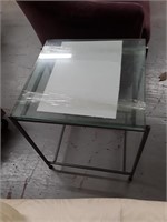 GLASS TOP TABLE