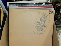 Collectible vinyl LP records (12)