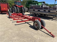 6 Place Tri-cycle Front Bale Trailer