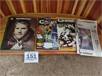All Packers magazines & Favre book