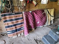 Horse blanket - Fox Mountain Weavers sz 85 blanket