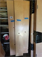 Bi fold birch doors (3) - 1 - 30", 2 - 24"