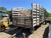 16' wood bale cage.  Kory 6T gear