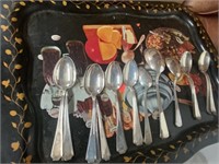 20 PIECES STERLING SPOONS