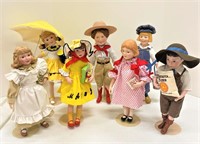 Collector Franklin Heirloom Porcelain Dolls