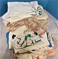 Vintage Doillies and Linens