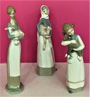 Three Lladro Figures