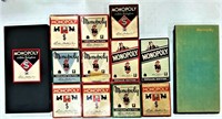 Vintage Monopoly Game Collection