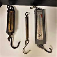 Three Vintage Sring Scales