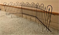 Sections of Iron Decorative Fence