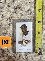 Topps Mini Baseball Card Torii Hunter