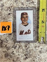 Topps Mini Baseball Card Paul Lo Duca