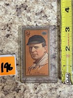 Topps Mini Baseball Card John J McGraw