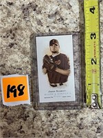 Topps Mini Baseball Card Jason Schmidt