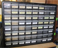64 Drawer Cabinet Full of Stainless Fasteners*