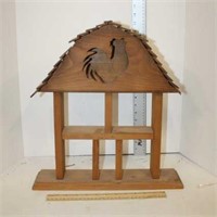 Wood House Shaped Shelf