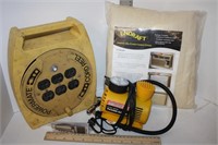 Powermate Cord Reel & Small Air Pump