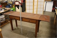 Double Drop Leaf Console w/ 2 Drawers
