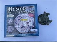 Mosaic Stepping Stone Kit & Candle Holder