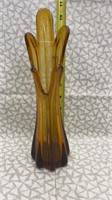 Viking mid century brown stretch vase