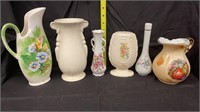 Vintage pitchers and vases