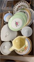 Vintage Assorted cups plates and more