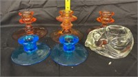 Glass candle holders and more