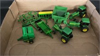 Small John Deere tractors and more