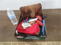 Lot of Misc. Items w/ an Alligator Bag
